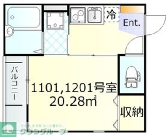フリージア西小山の物件間取画像